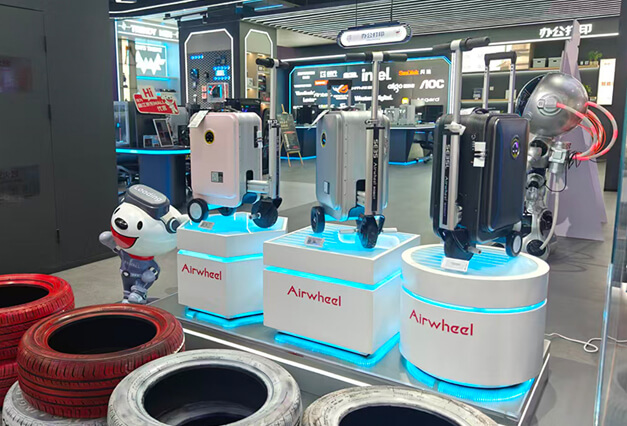 Airwheel showroom display